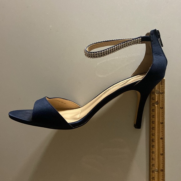 Blue Nima Heels, Navy blue size 9 medium\39, - Picture 6 of 7